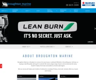 Broughtonmarine.net.au(Broughton Marine) Screenshot