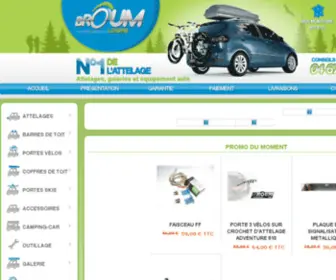 Broum-Loisirs.com(Attelages pour automobile) Screenshot
