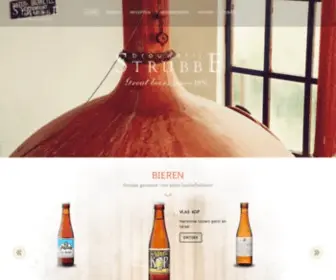 Brouwerij-Strubbe.be(Brouwerij Strubbe) Screenshot