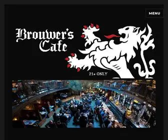 Brouwerscafe.com(Brouwer's Cafe) Screenshot