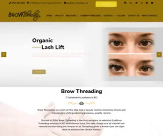 Brow-Threading.com(BrowThreading) Screenshot