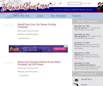 Browardbeat.com(News & Views by Buddy Nevins) Screenshot