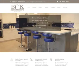 Browardcustomkitchens.com(Broward Custom Kitchens) Screenshot