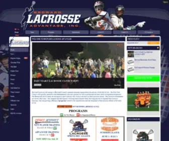 Browardlaxadvantage.com(Broward Lacrosse Advantage) Screenshot