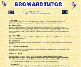 Browardtutor.com(Bcctutor) Screenshot