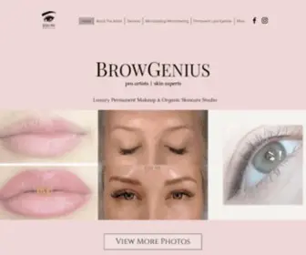 Browgenius.net(Microblading) Screenshot