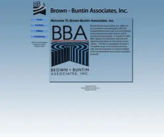 Brown-Buntin.com(WJV Acoustics) Screenshot