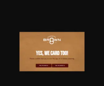 Brown.com(Brown Distributing) Screenshot