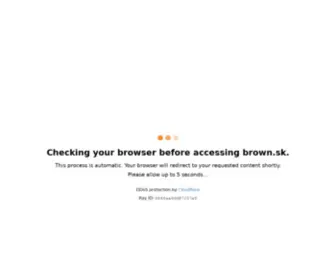 Brown.sk(Webstránky) Screenshot