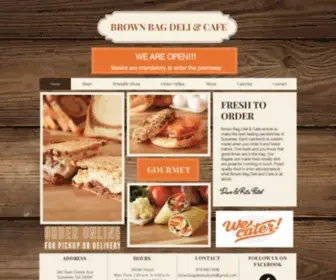 Brownbagdeliandcafe.com(Brown Bag Deli And Cafe Suwanee) Screenshot