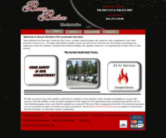 Brownbrothersfireprotection.com(Brown Brothers Fire Protection) Screenshot