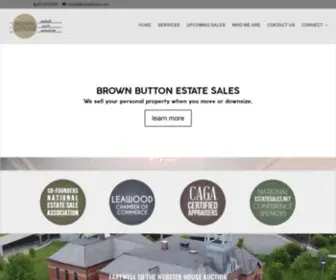 Brownbutton.com(Brown Button Estate Sales) Screenshot