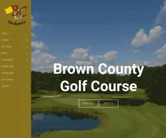 Browncountygc.com(Brown County Golf Course) Screenshot