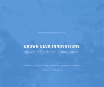 Browndeck.com(Software Engineering Services in Palo Alto) Screenshot