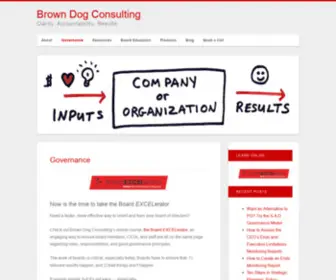 Browndogconsulting.com(Policy Governance Consultant) Screenshot