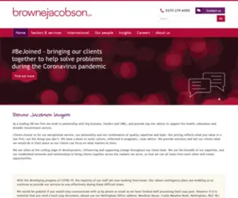 Brownejacobson.com(Browne Jacobson LLP) Screenshot