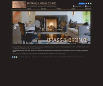 Brownellmetalstudio.com(Brownell Metal Studio) Screenshot