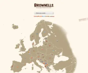 Brownells.eu(Brownells Europe) Screenshot