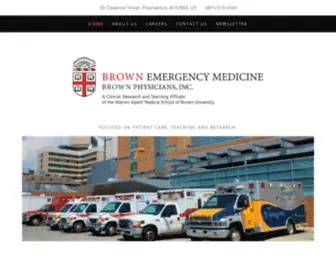 Brownem.org(Brown Emergency Medicine) Screenshot