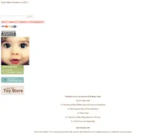 Browneyedbabyboutique.com(Home Diaper Cakes) Screenshot