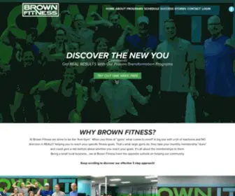 Brownfitness.com(Brown Fitness) Screenshot