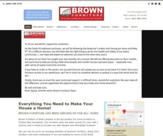 Brownfurniture.com(Brownfurniture) Screenshot