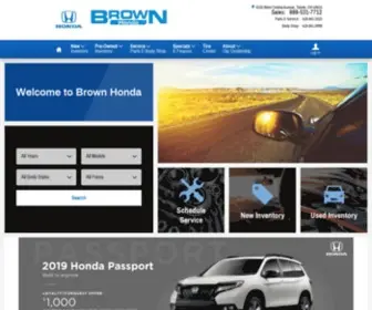 Brownhonda.com Screenshot
