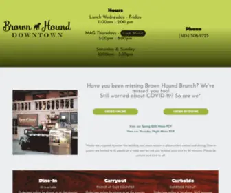 Brownhoundbistro.com(Brown Hound) Screenshot