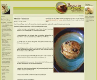 Browniepointsblog.com(Brownie Points Cooking & Recipes Blog) Screenshot