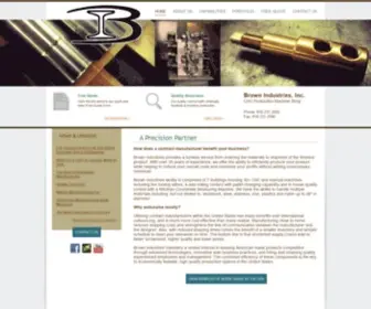 Brownindustries.com(Brown Industries) Screenshot