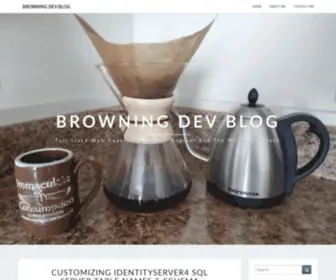 Browninglogic.com(Browning Dev Blog) Screenshot