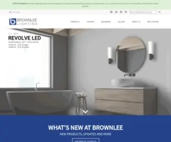 Brownlee.com(Brownlee Lighting) Screenshot