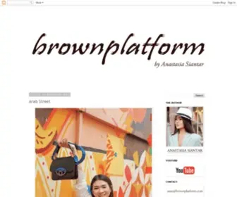 Brownplatform.com(Brown Platform) Screenshot