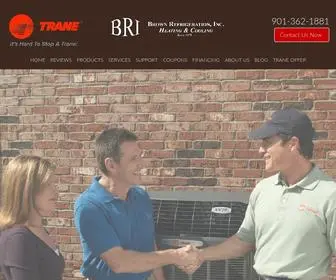 Brownref.com(Brown Refrigeration Inc) Screenshot