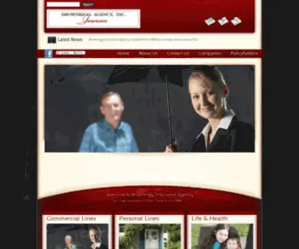 Brownriggins.com(Brownrigg Insurance Agency) Screenshot