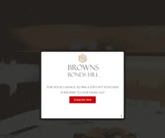 Brownsbondshill.com(BEST restaurant in Derry / Londonderry) Screenshot