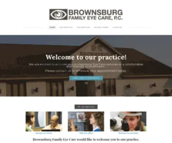 Brownsburgfamilyeyecare.com(Brownsburg Family Eye Care) Screenshot