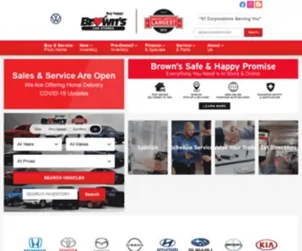 Brownscar.com(Brown's Car Stores) Screenshot