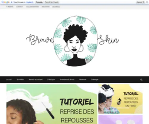 Brownskin.fr(Blog sur le cheveu afro) Screenshot