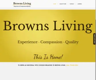 Brownsliving.com(Browns Living) Screenshot