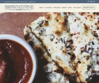 Brownstoneboston.com(Classic Pub/Bistro in Back Bay Boston) Screenshot