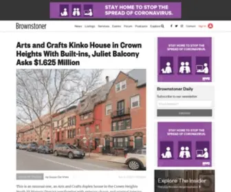 Brownstoner.com(Brooklyn Real Estate) Screenshot