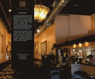 Brownsugarcafe.com(Thai cuisine) Screenshot