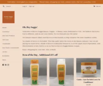 Brownsuggabeautysupply.com(Brown Sugga Beauty Supply) Screenshot