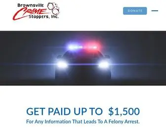 Brownsvillecrimestoppers.com(Report Crimes You See Anonymously) Screenshot