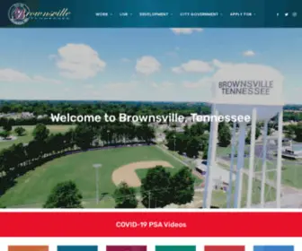 Brownsvilletn.gov(A Good Place to Live) Screenshot