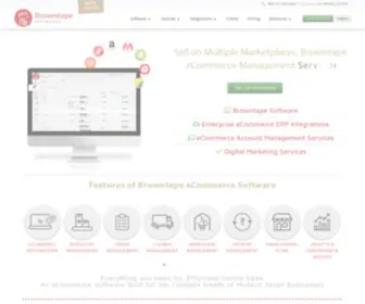 Browntape.com(Multichannel Order & Inventory Management India) Screenshot