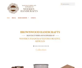 Brownwoodhandicrafts.com(Brownwood Handicrafts) Screenshot