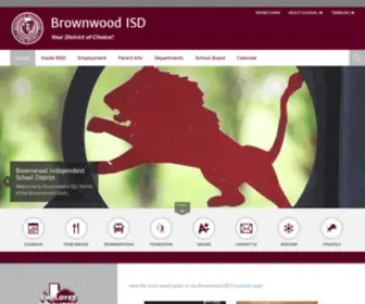 Brownwoodisd.org(Brownwood ISD) Screenshot