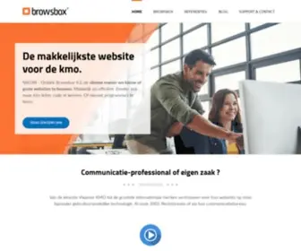 Browsbox.com(De makkelijkste website voor jouw bedrijf of organisatie) Screenshot